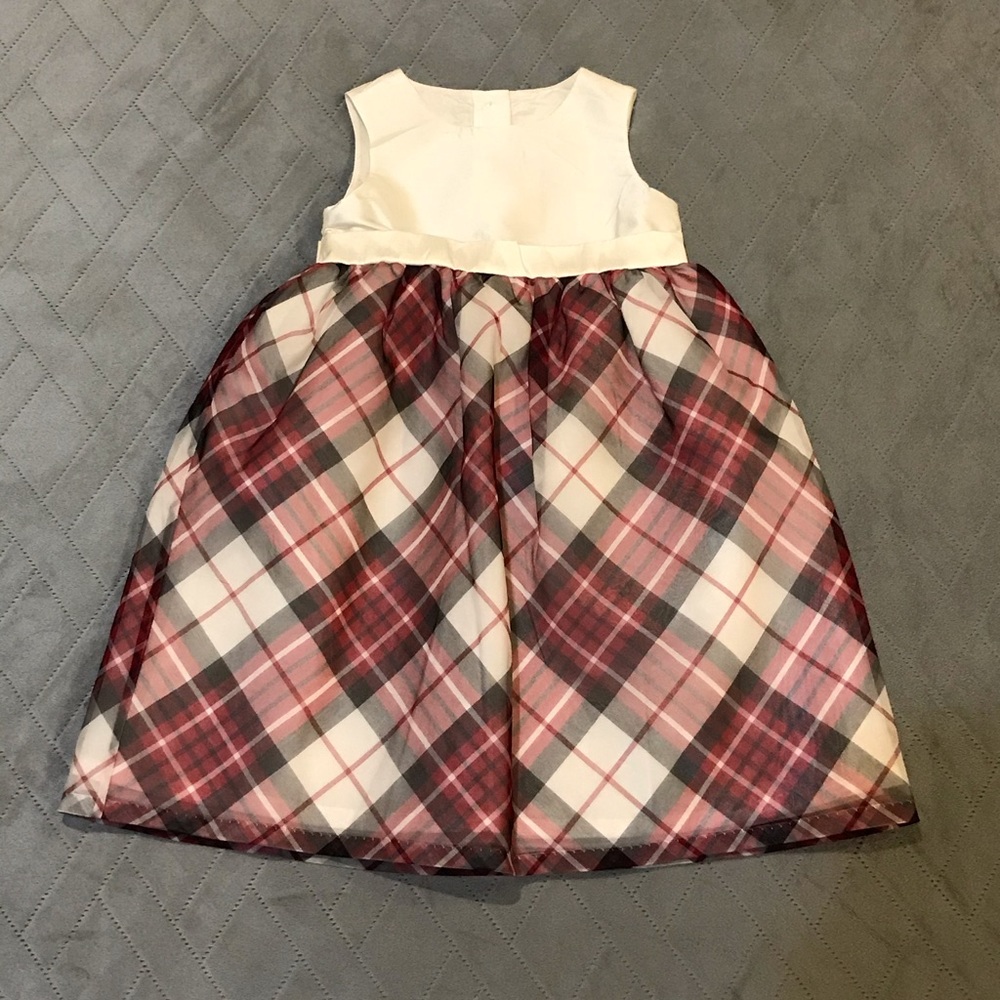 NWT Janie and Jack Silk Christmas holiday Dress Sz 3T